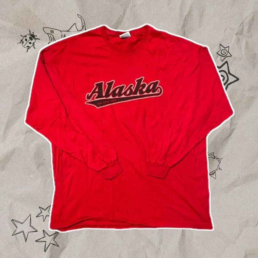Alaska Red Longsleeve Shirt - Size XL